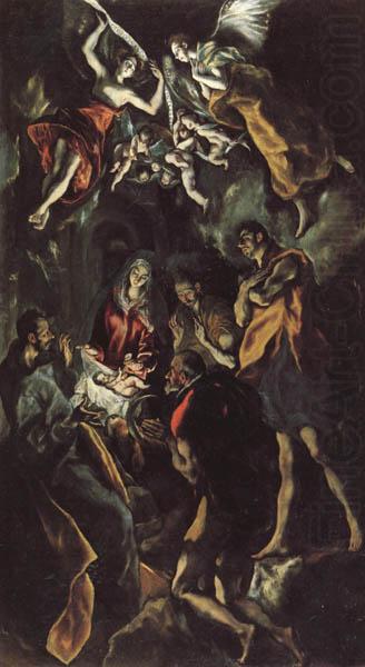 The Adoration of the Shepherds, El Greco